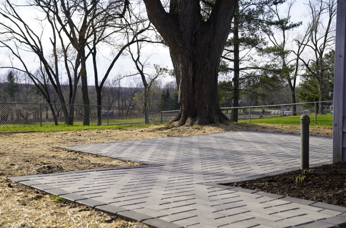 Stunning Unilock Paver Patio in Milford MI image