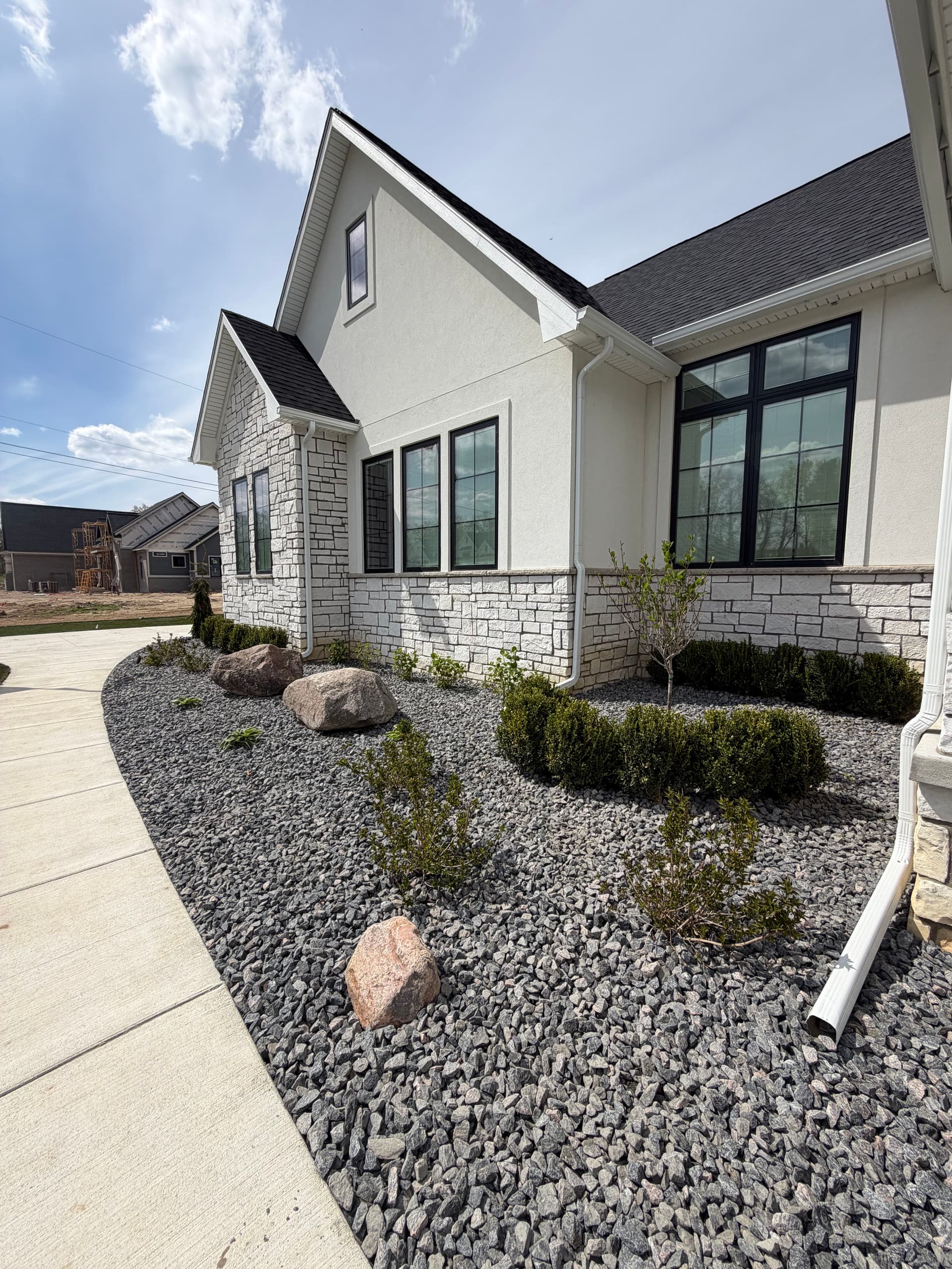 Gallery photos for New Construction Landscaping Done Right in Milford: Image #1